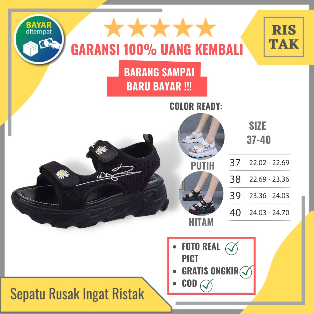 Sandal Sendal  Tali Cewek Cewe Gunung Wanita Kekinian Korea Korean Style  Terbaru