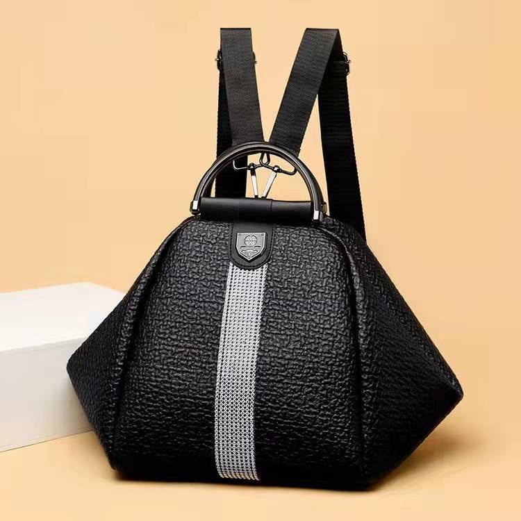 BJ32026 - BLACK - TAS RANSEL PUNGGUNG SLEMPANG MULTIFUNGSI WANITA FASHION IMPORT MODIS ELEGAN TERMURAH TERLARIS TERBARU BAGSTORE JAKARTA TAS BATAM LT2026 ZC3016 EL6624 GT1939 BQ3433 JT6345 CR7871