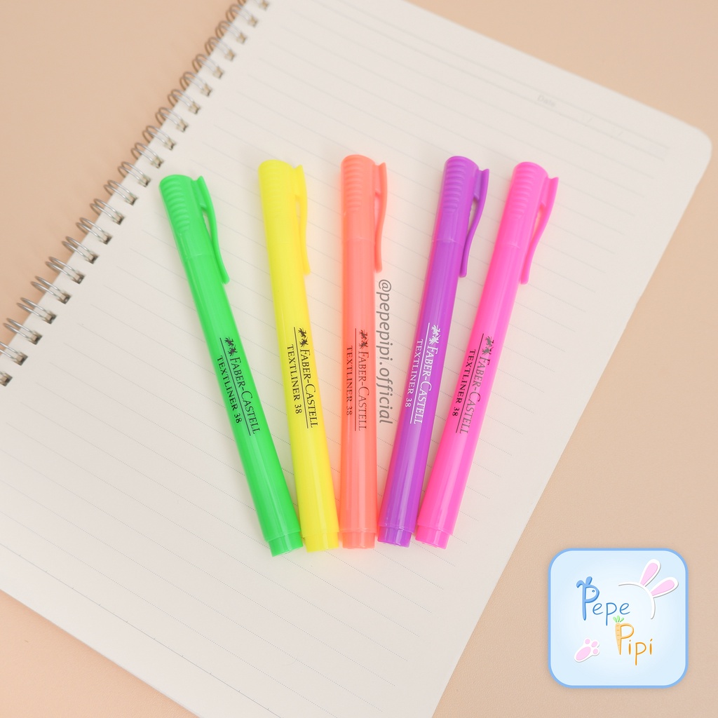 Highlighter Pen Faber Castell 38 Neon Texliner