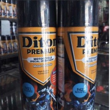 Cat Pilok Diton Premium 9421 FORTUNE BLUE 400ml . TAHAN BENSIN