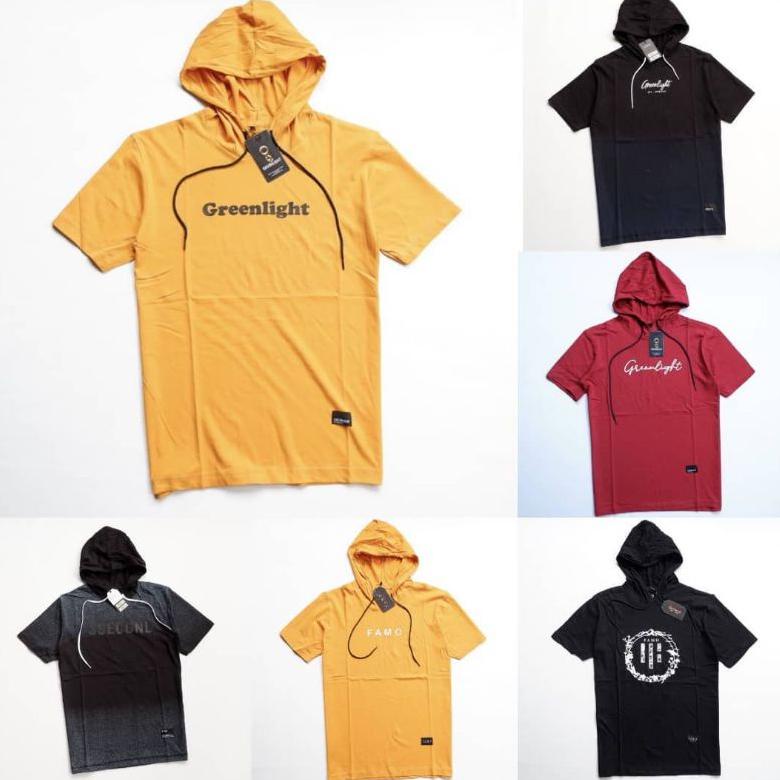 [KODE IHFDS] KAOS HOODIE DISTRO 3SECOND LENGAN PENDEK PREMIUM