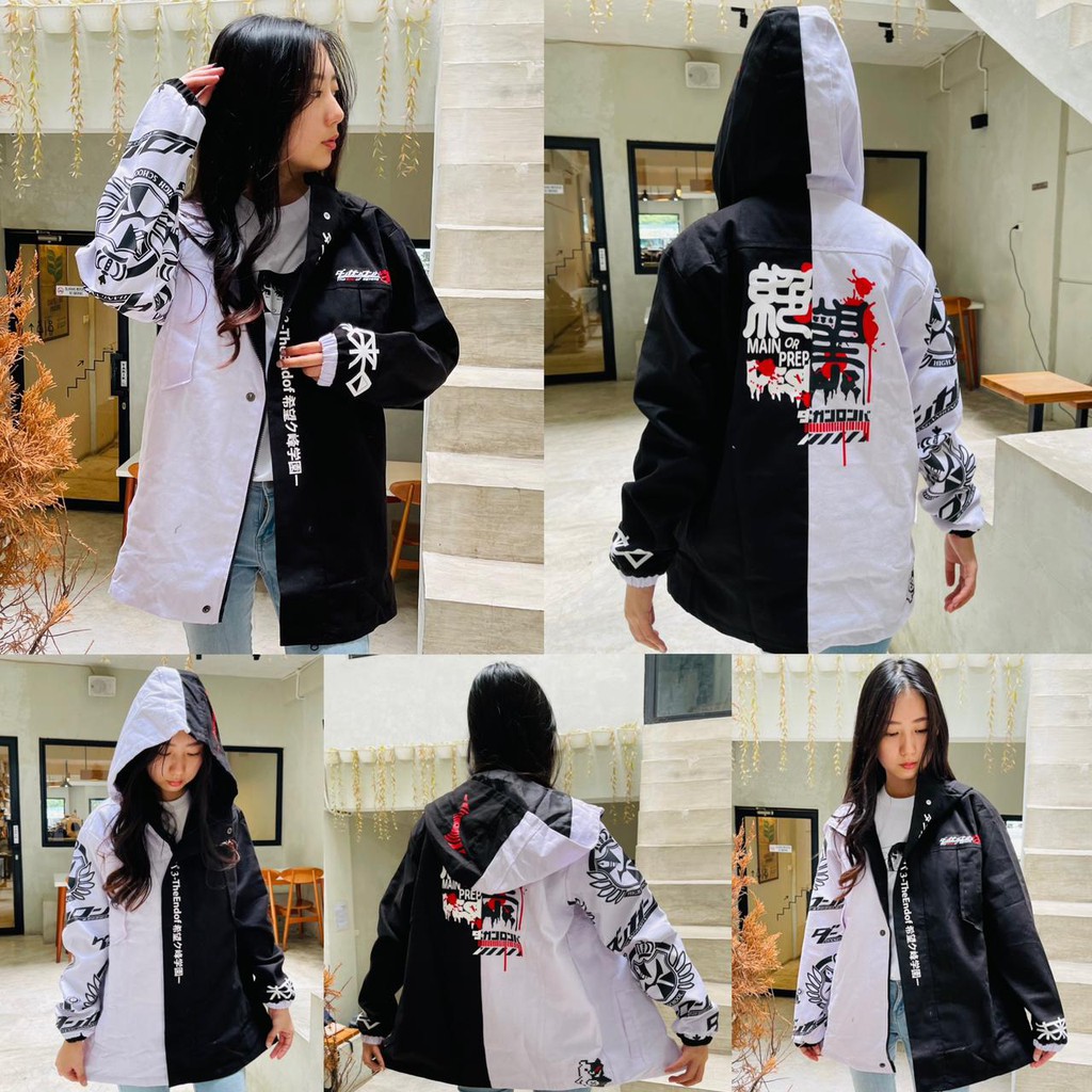 Jaket Parka Monokuma Danganronpa Ultimate Premium