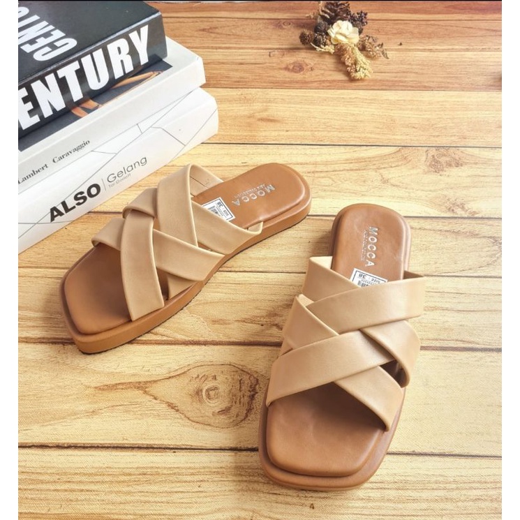 ABBUSHOES Bk 11 filp pop sepon super silang fabbi 3cm