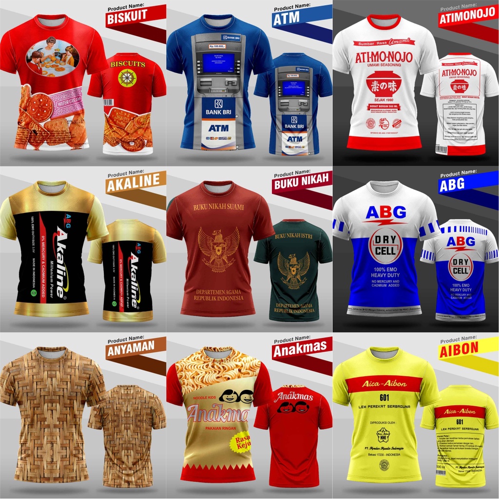 DISKON VIRAL! KAOS UNIK HARGA CUMA 99 RIBU!!! BURUAANNN SERBUUU!!