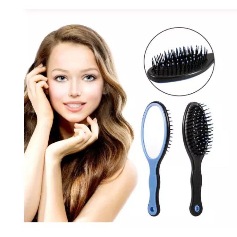 Sisir Rambut Detangler 2in1 - Sisir Rambut Anti Kusut