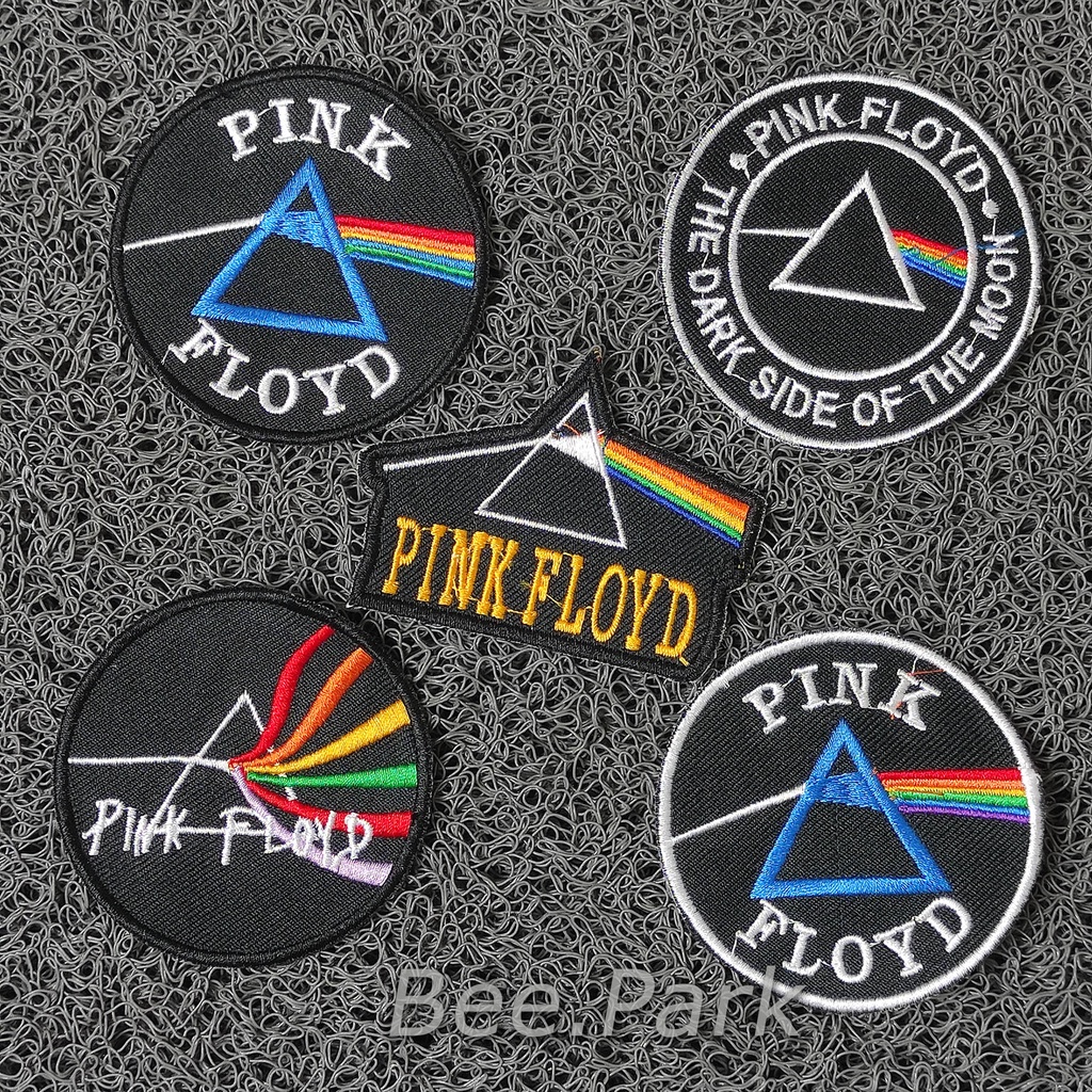 Backpatch Bordir Jahit Satu Set/Patch Punggung Pink Floyd/Backpatch Bordir Jahit