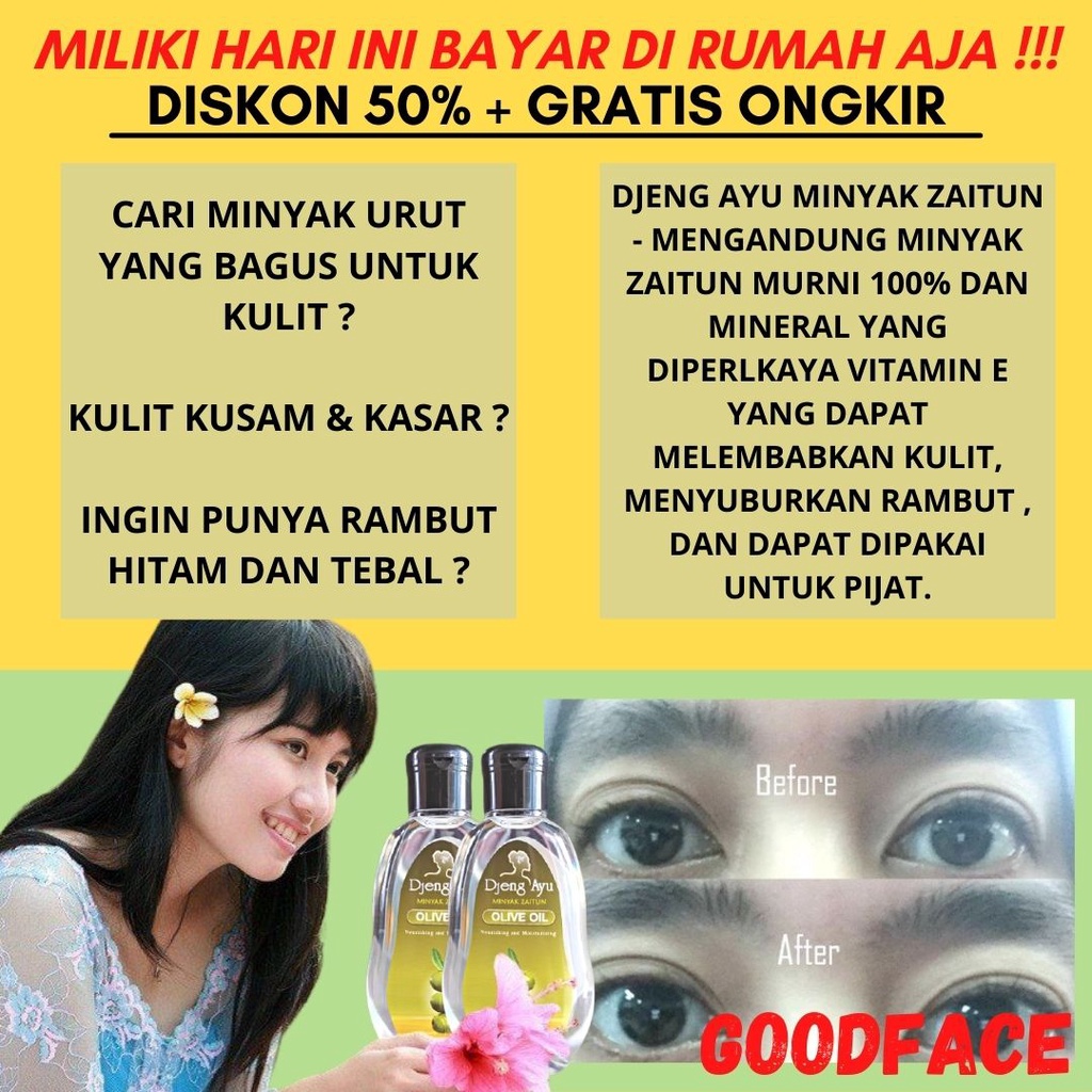 DJENG AYU MINYAK ZAITUN ORIGINAL BPOM 75ML OLIVE OIL DJENG AYU