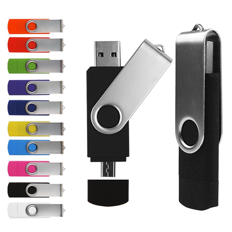 OTG Usb Flash Drive 2TB Pen Drive High Speed Pendrive 2 in 1 Micro Usb Stick Android
