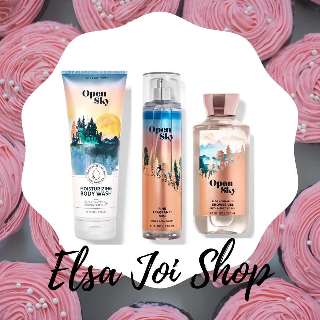 BBW Bath &amp; Body Works Open Sky - SERIES