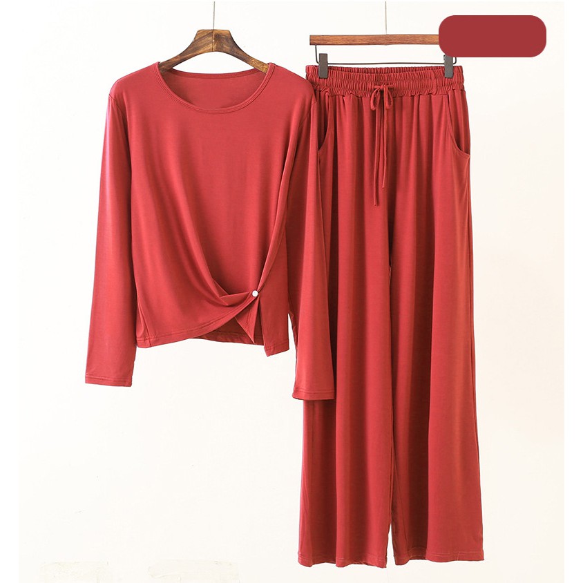 Baju Tidur Wanita Set Kaos Dewasa Jumbo PY24