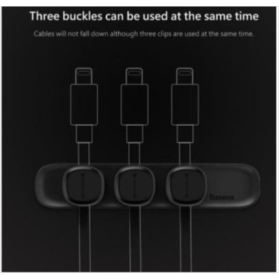 BASEUS PEAS CABLE CLIP HOLDER MAGNETIC USB ORGANIZER KABEL CHARGER