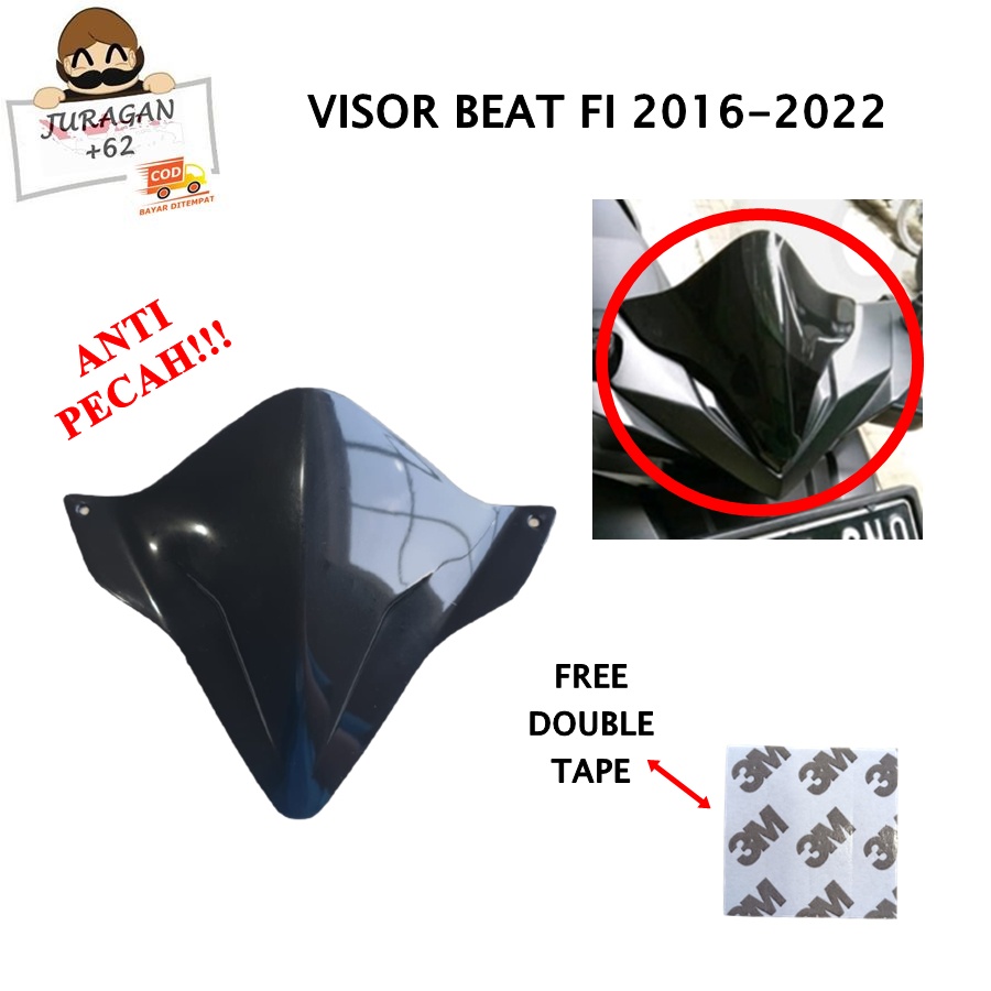 VISOR BEAT FI F1 BEAT ESP DELUXE 2016 - 2021 WINDSHIELD WIN SHILD