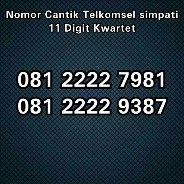 Simpati 11digit kwartet