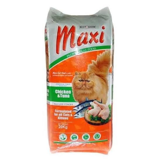 Maxi Pakan Kucing 1 kg [repack]