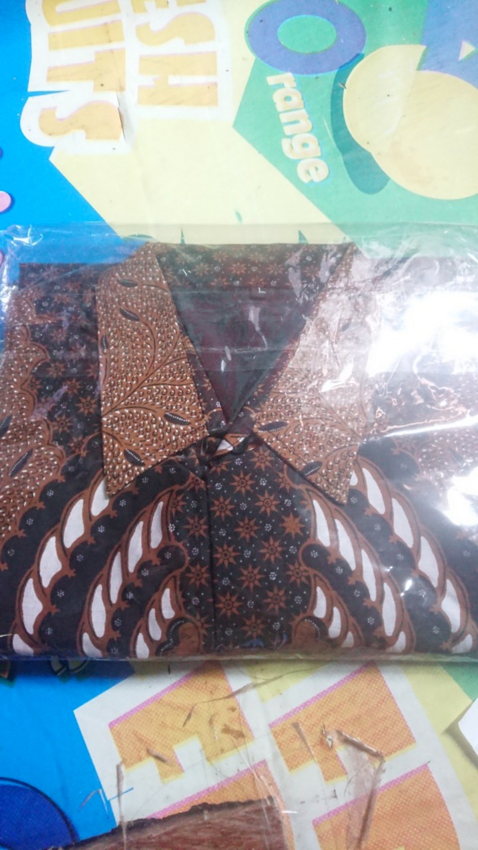 Kemeja Batik Pria Slimfit Premium Lengan Panjang Batiknya Julio Ht 18