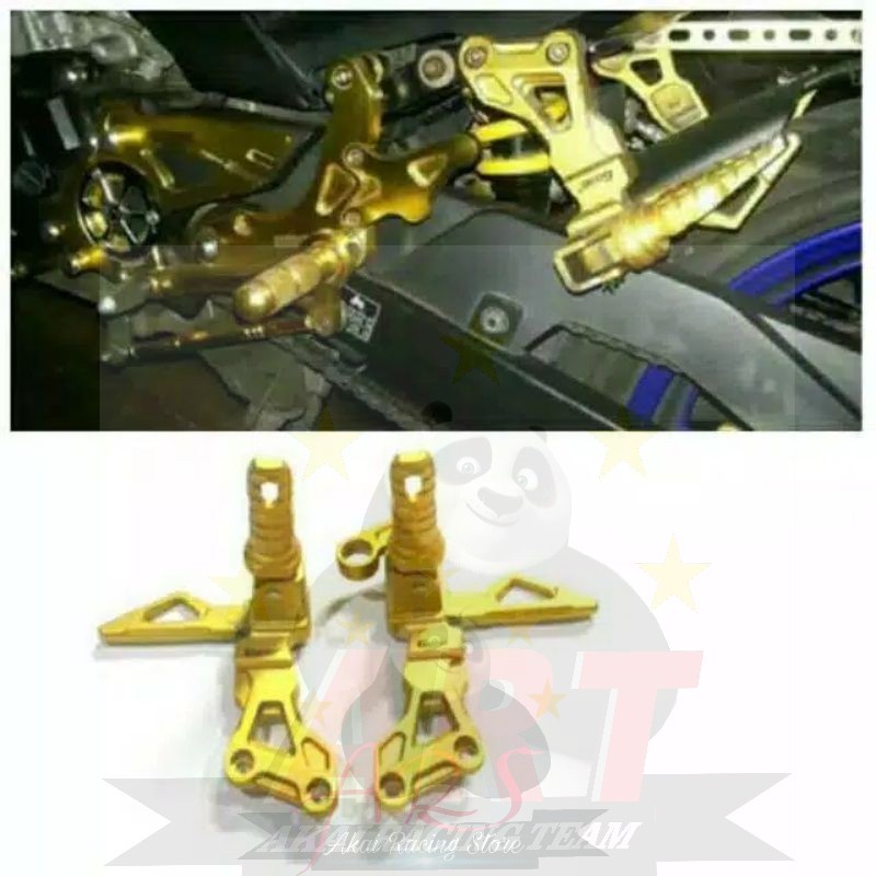 New Foot Step Belakang Variasi Universal  Satria Fu,Sonic,Mx 135,Mx King,Ninja150RR Dll