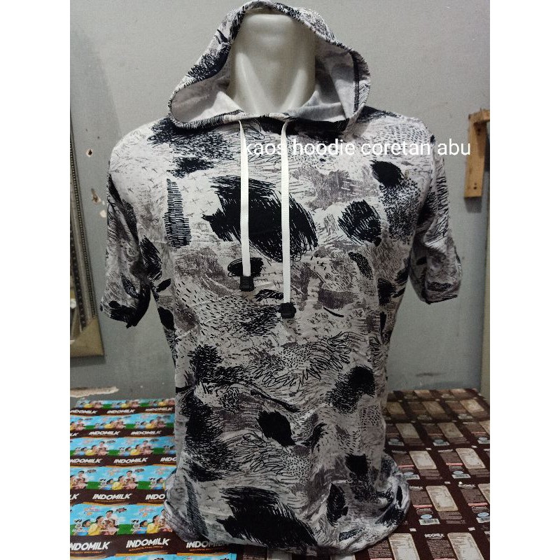 kaos hoodie coretan