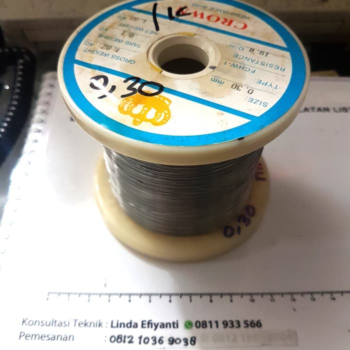 New Kawat nikelin 030mm harga per meter