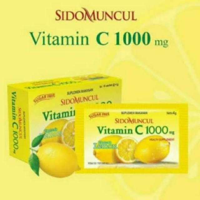 Jual Sidomuncul Vitamin C 1000mg Indonesia Shopee Indonesia