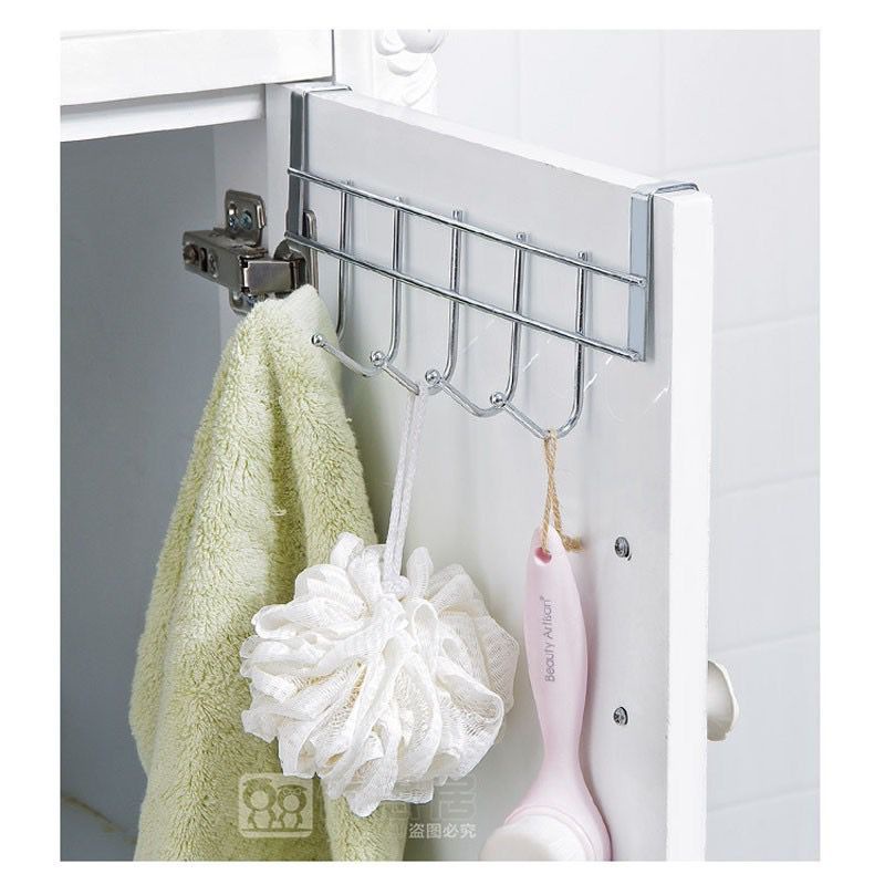 GANTUNGAN PINTU LEMARI 5 KAIT / HANGER LEMARI DAPUR SERBAGUNA / GANTUNGAN HOOK LEMARI