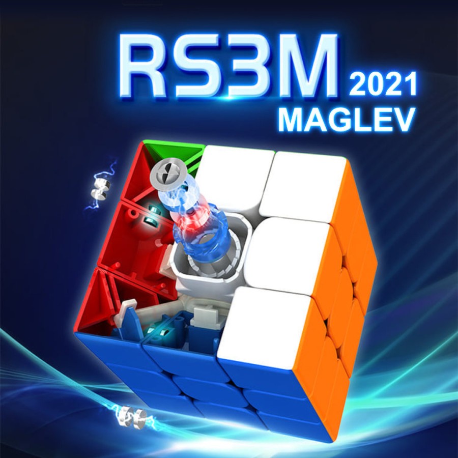 Rubik 3X3 Moyu Rs3M 2021 Maglev / Rs3 M / Rs 3M / 2021 Original