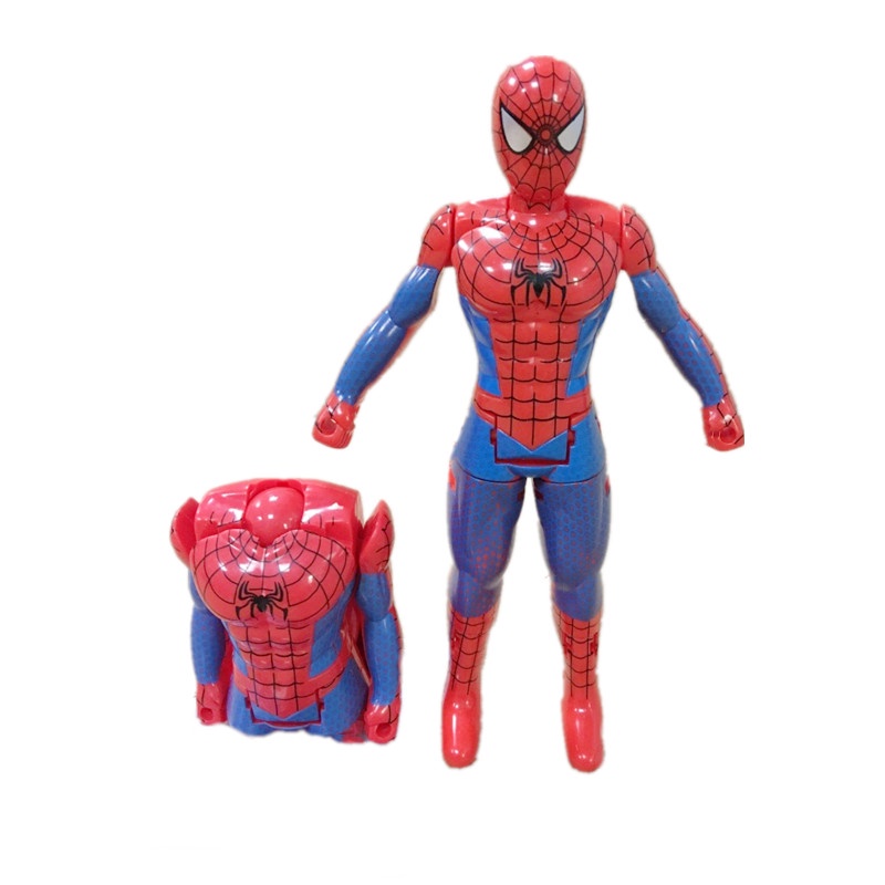 2022 Mainan Action Figure Spiderman Berubah Bentuk Untuk Koleksi / Hadiah Anak