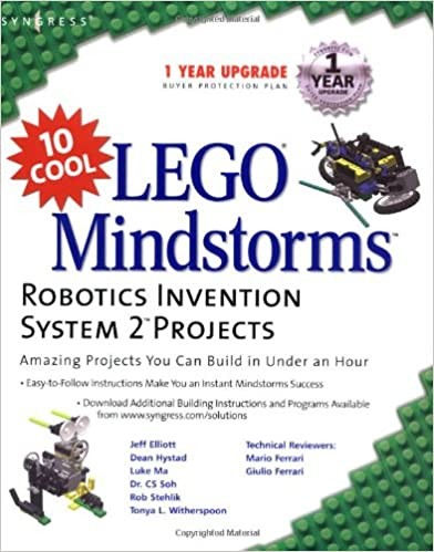 10 Cool LEGO Mindstorms Robotics Invention System 2 Projects