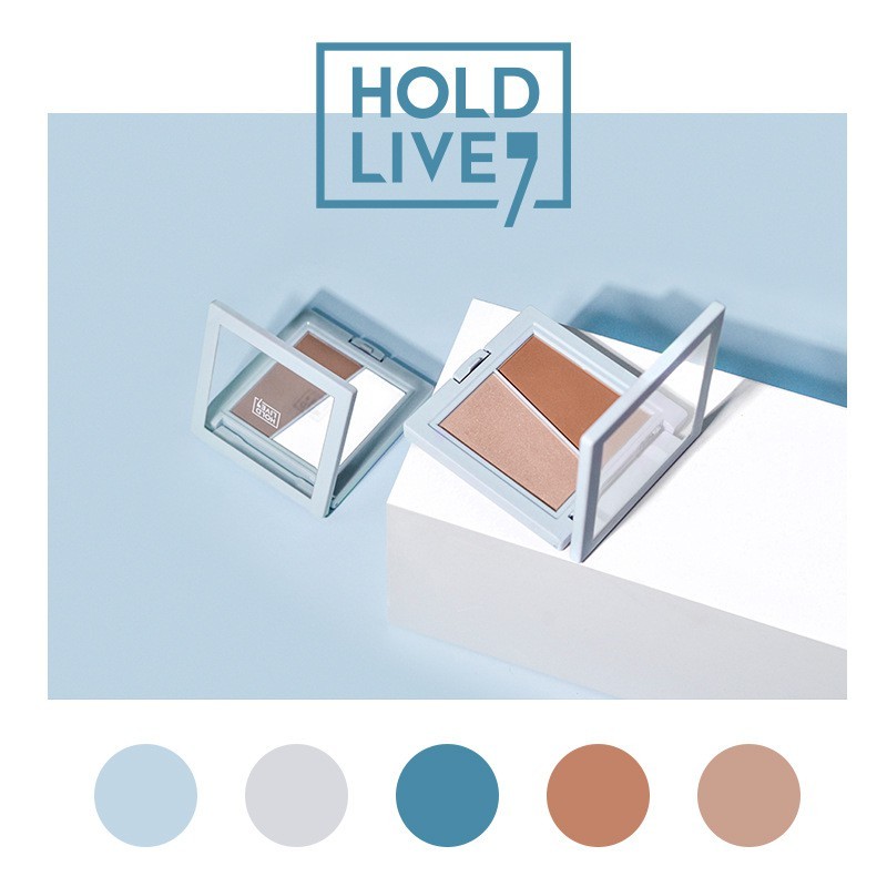 Holdlive Palet Highlighter + Contour + Eyeshadow