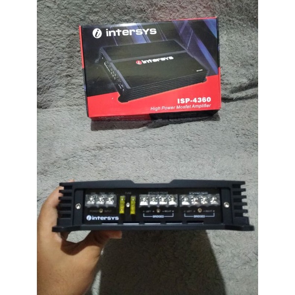 Power Aplifier Mobil 4 chanel Intersys ISP 4360