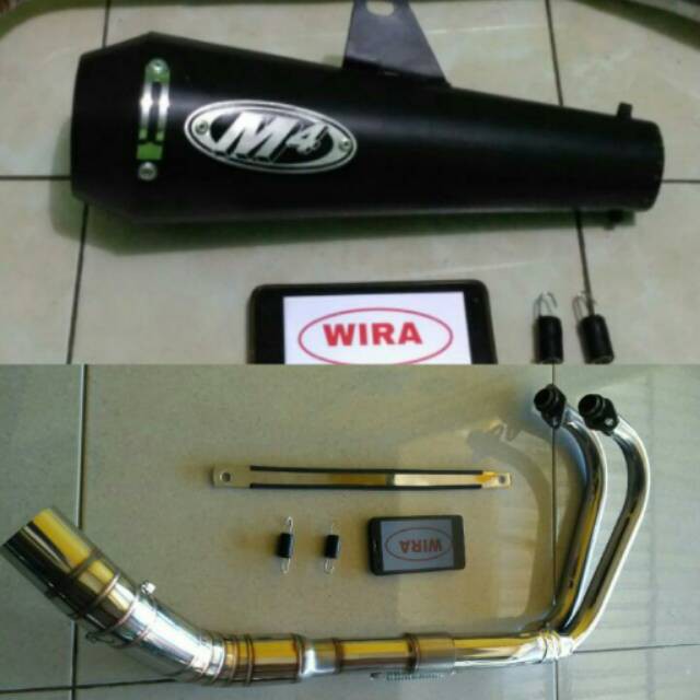 Knalpot racing R25 MT25 NINJA 250 m4