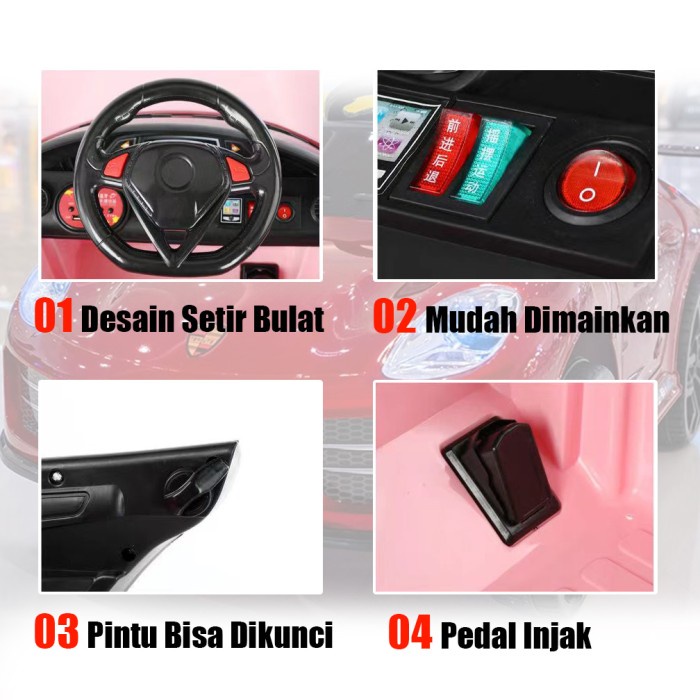 Mobil Listrik / Mobil Mainan Listrik / Mobil Mainan Listrik Anak / Mobil Listrik Dewasa / Mobil Lamborghini Remot Aki