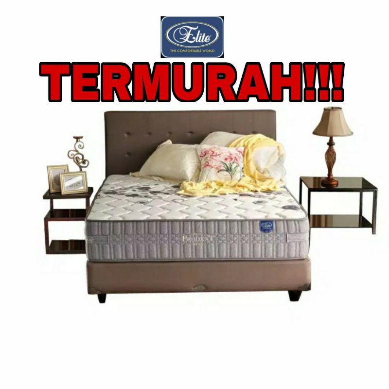 TERMURAH SET Kasur Springbed ELITE Prudent FULLSET