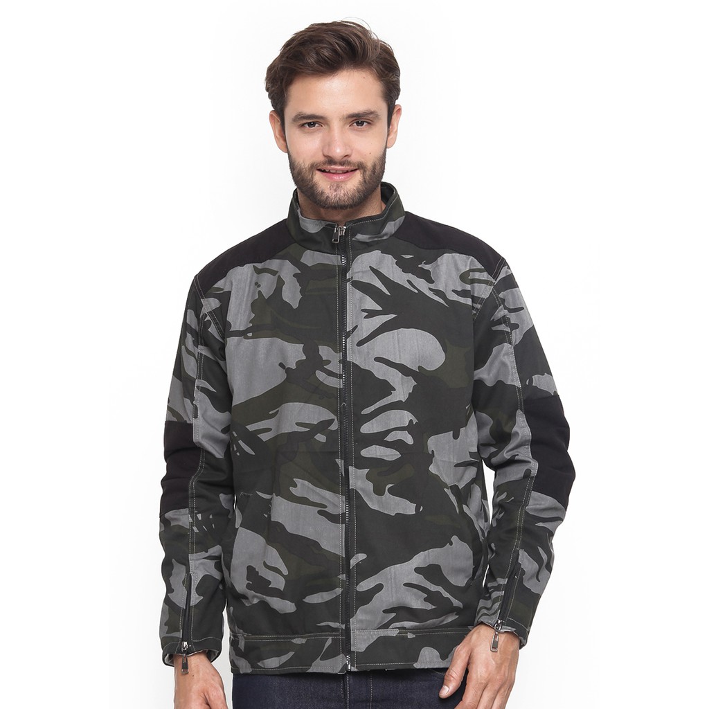 JAKET LORENG PRIA / JAKET CASUAL LORENG PRIA DISTRO BANDUNG ORIGINAL ISC 371 - CBR SIX