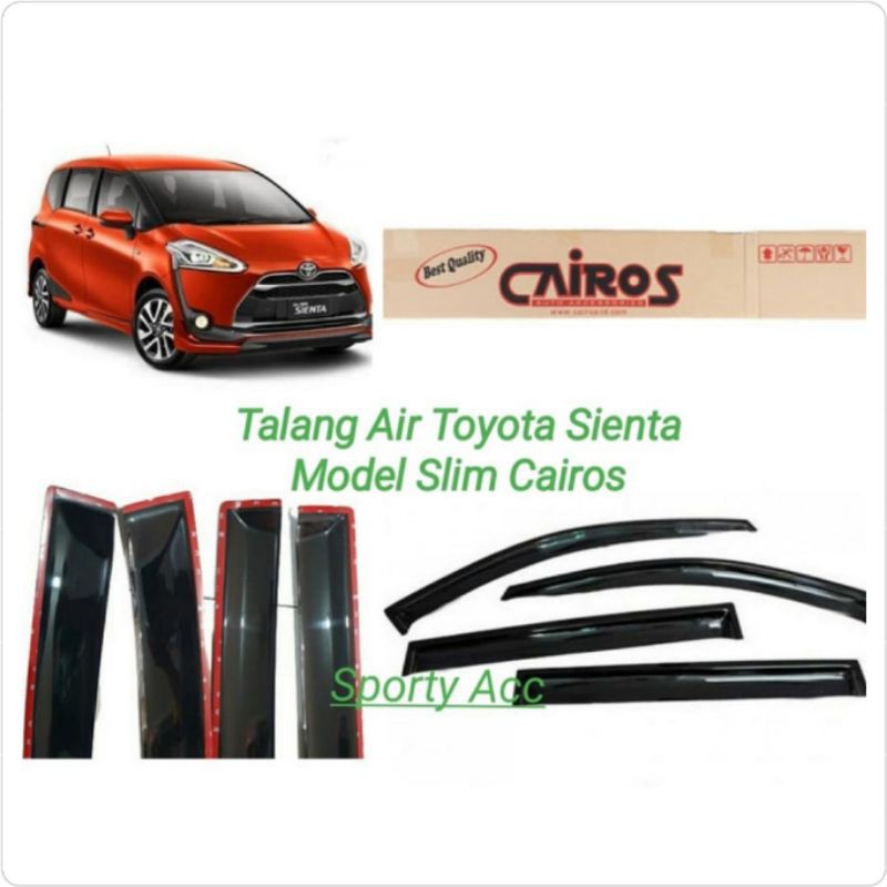 Talang Air Sienta Slim Merk Cairos