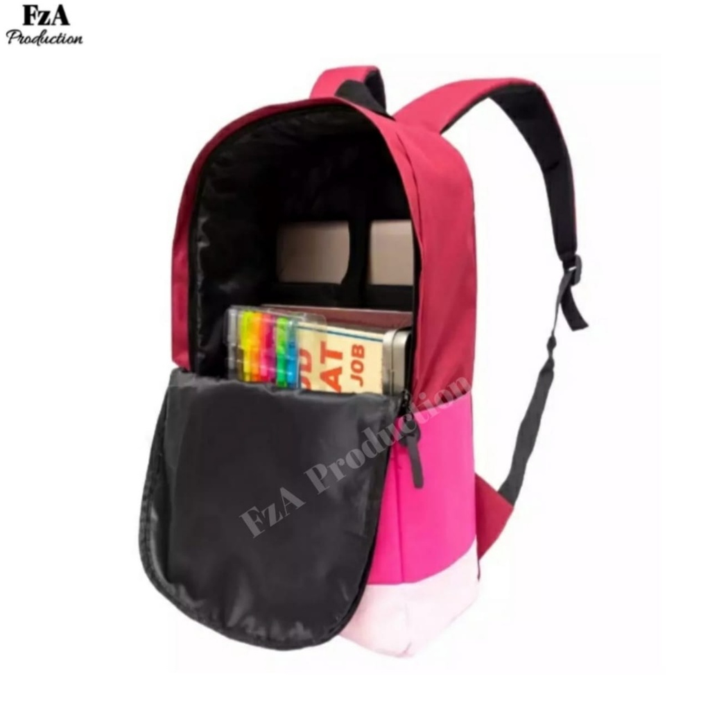 Big Promo..Tas Ransel Punggung Distro Casual Pria Wanita  Backpack / Tas Ransel Laptop Original - FzA BUY 1 GET 1