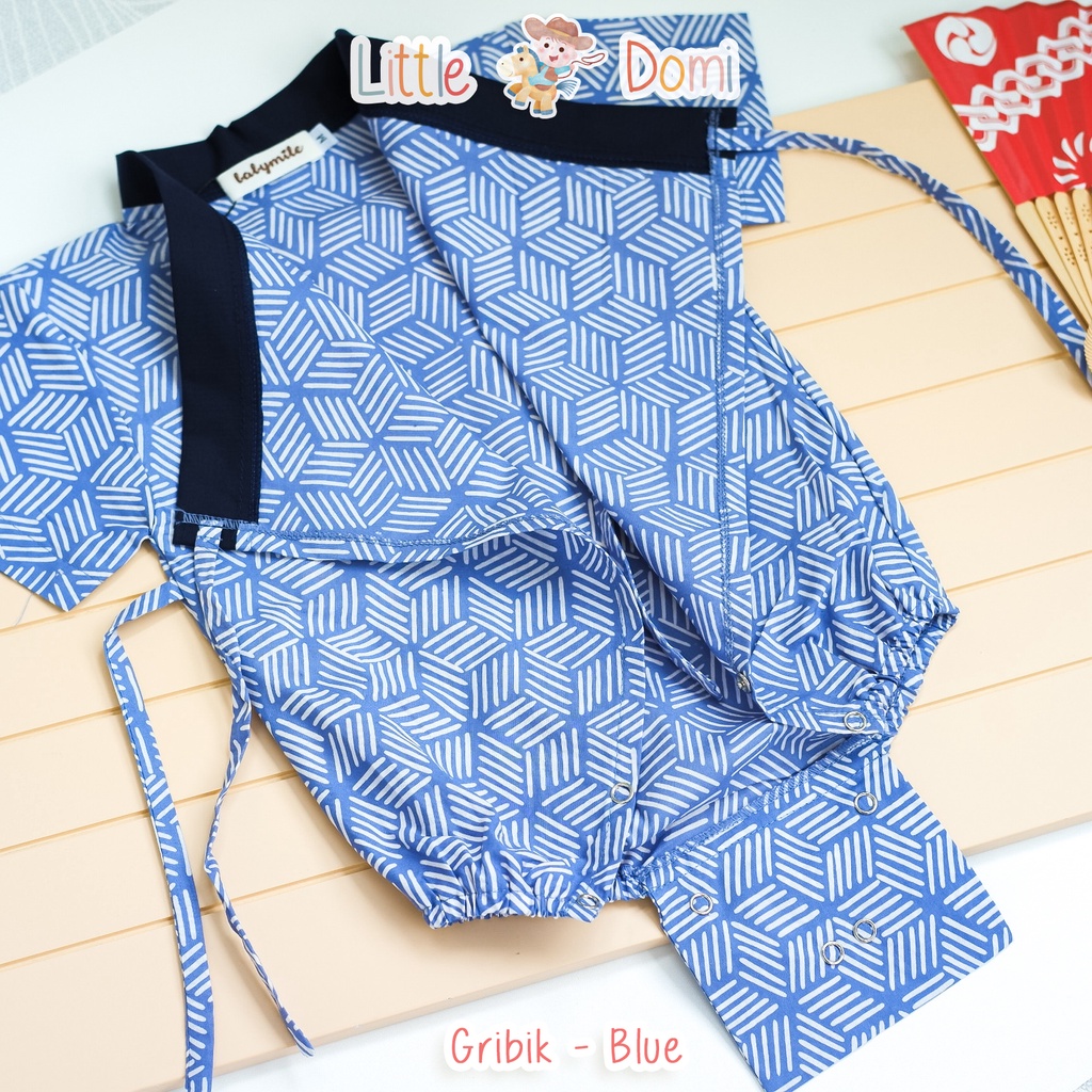 GRIBIK Kimono (Boy / Girl) - Pakaian Bayi - Kimono Bayi - Jumper Bayi - Little Domi