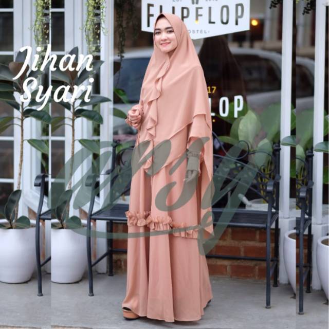 Jihan Syar'i Set Khimar by Arsy