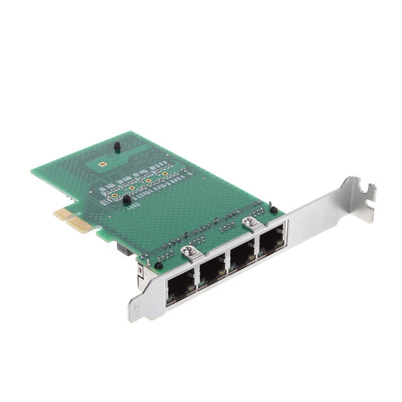 LAN Card 4 Port PCIE Realtek Gigabit Lan Ethernet Quad Port High Speed