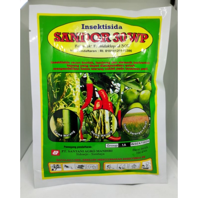 Insektisida Sandor 30WP @100gram (imidakloprid)