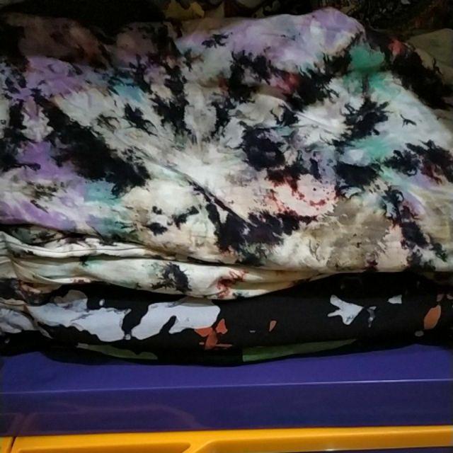 Tw82 Gamis Batik Twill Premium Premium Motif Abstrak