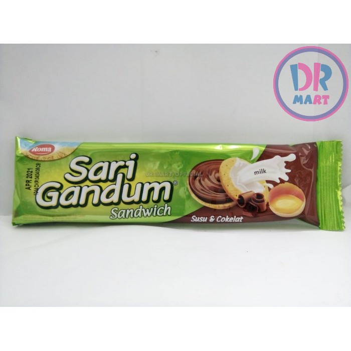 

Roma Sari Gandum Coklat 39gr