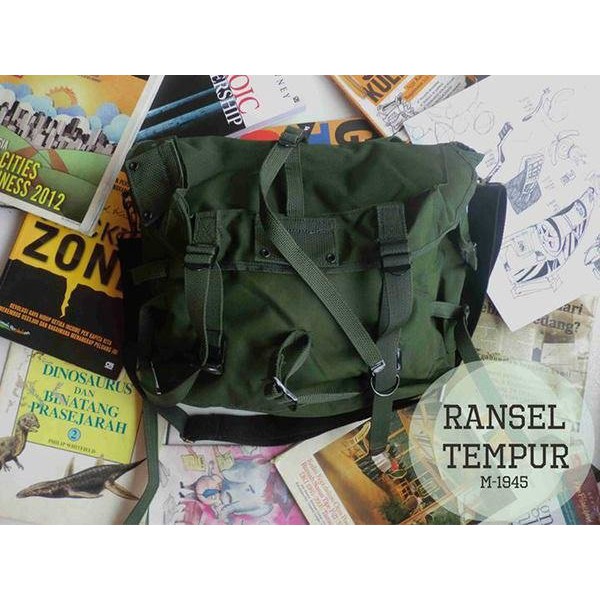 Termurah Tas RPK T45 Ransel Punggung Kecil Kain Polyster Standar Militer RPK1