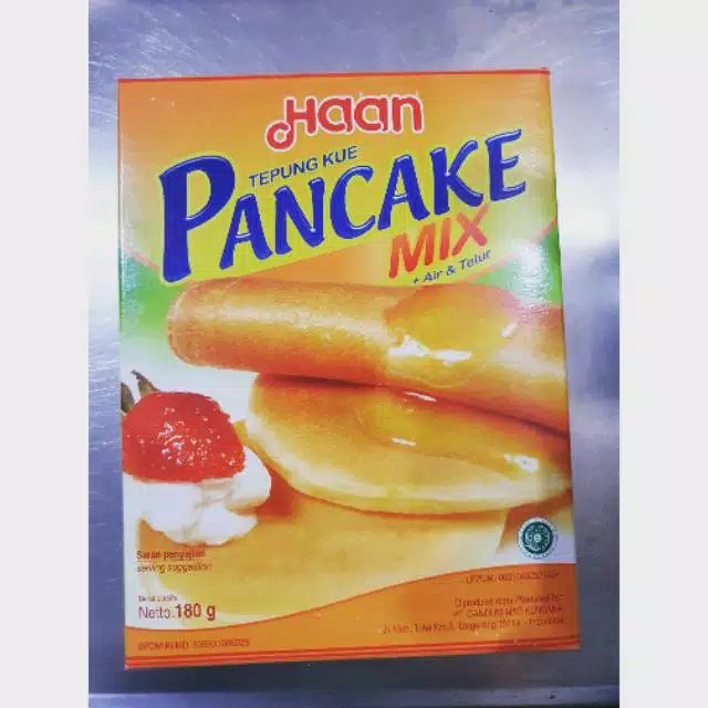 

HAAN Tepung PANCAKE MIX 180gr