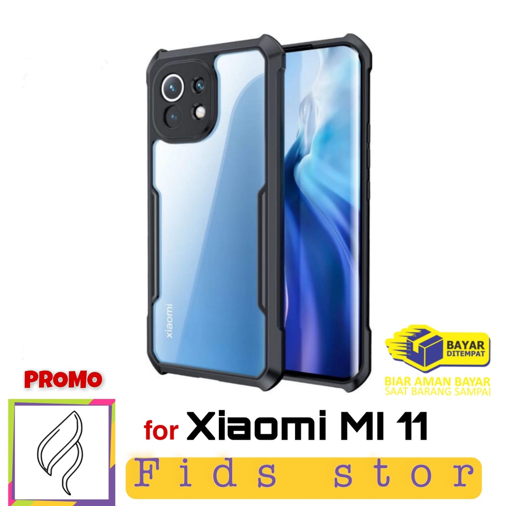 PROMO CASE XIAOMI MI 11 SHOCKPROOF Casing Xundd Transparan Clear Pelindung HP Sampul Transparan