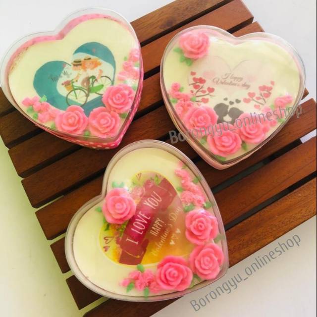 Coklat Hadiah Souvenir Valentine Day Dengan Tulisan Atau Gambar Bentuk Hati Shopee Indonesia