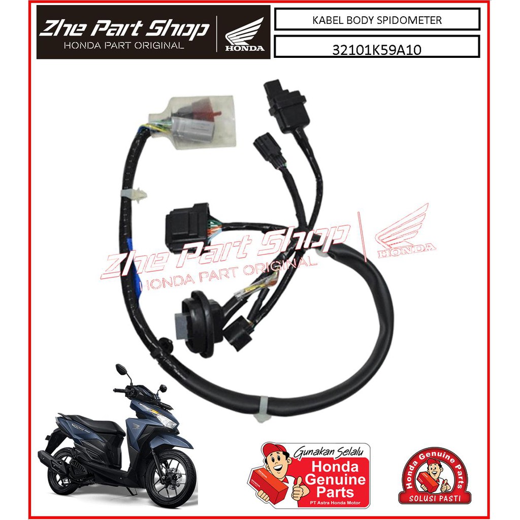 Kabel body Speedometer (Sub Harness Speedometer) – New Vario 150 eSP  32101K59A10