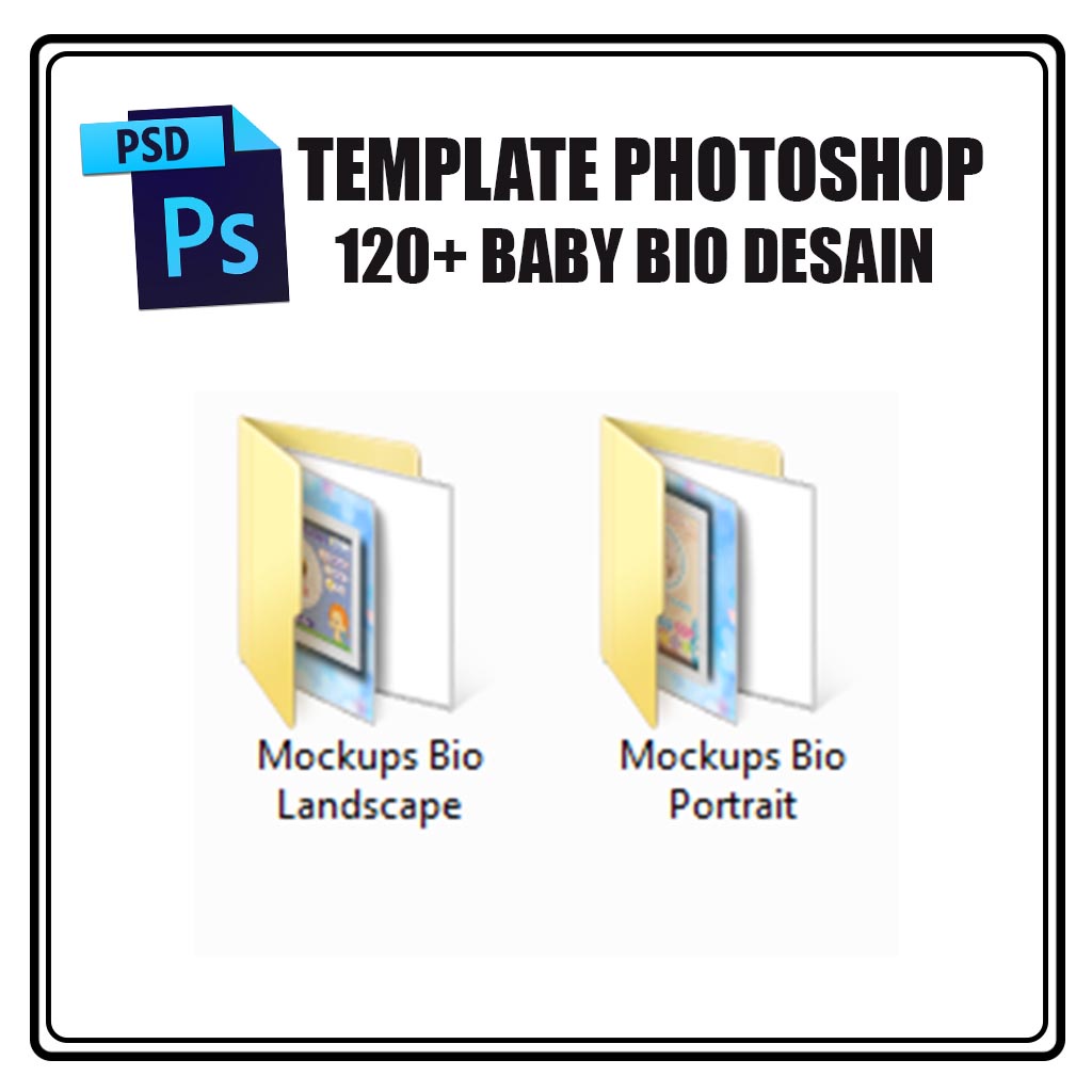 120+ TEMPLATE BABY BIO PSD PHOTOSHOP