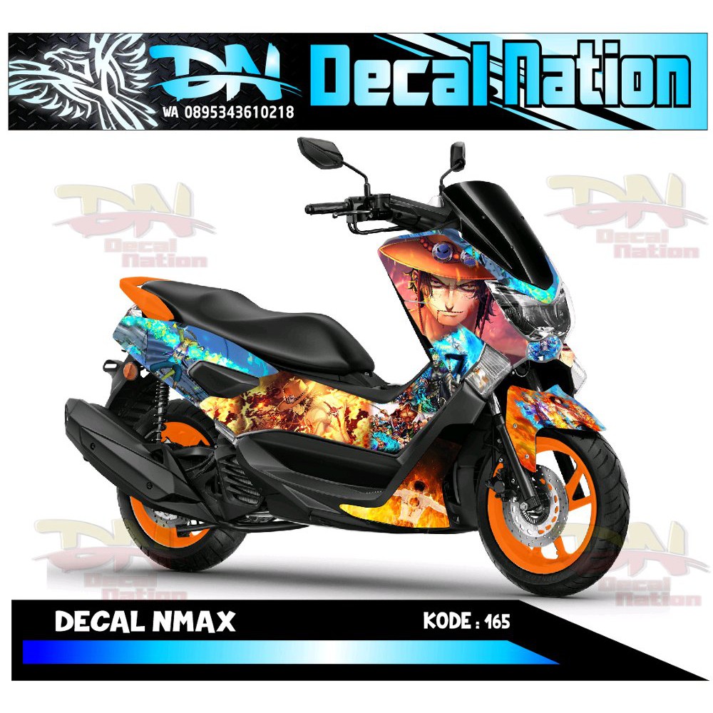 decal nmax animasi one piece Best Quality