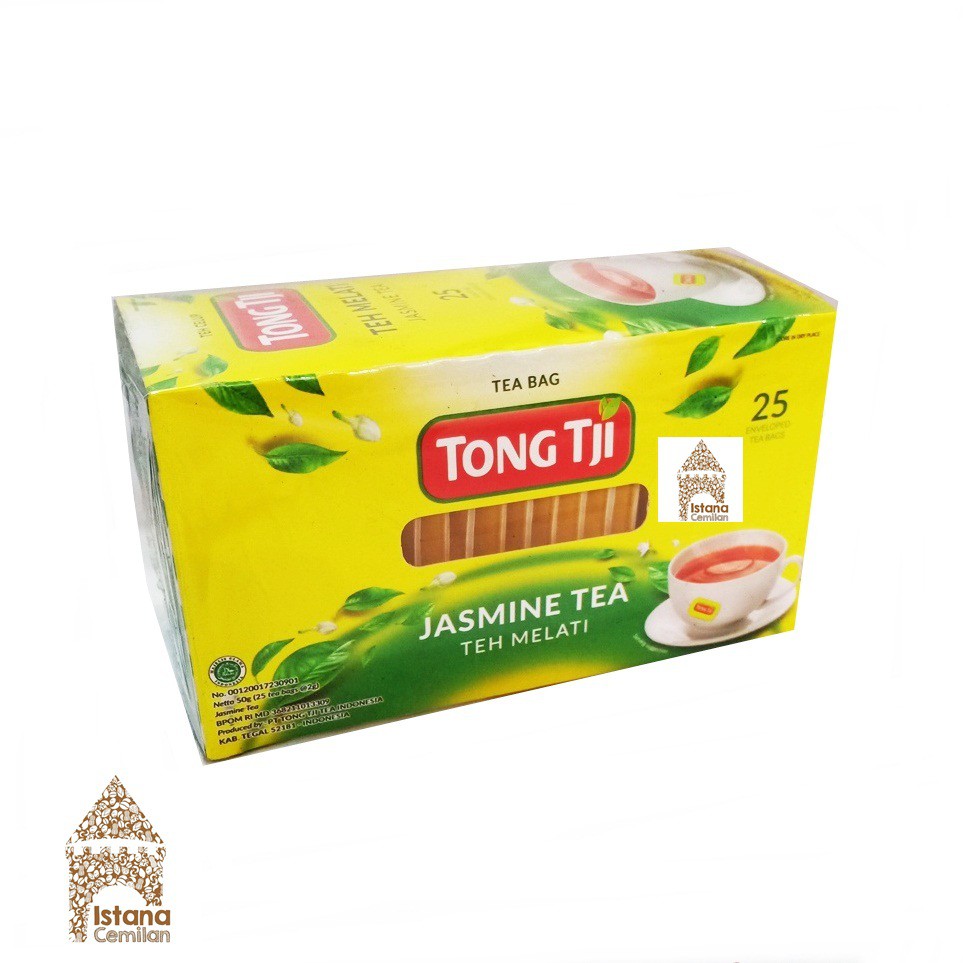 

Tong Tji Jasmine Tea Teh Melati Celup (isi 25 pcs dengan Amplop)