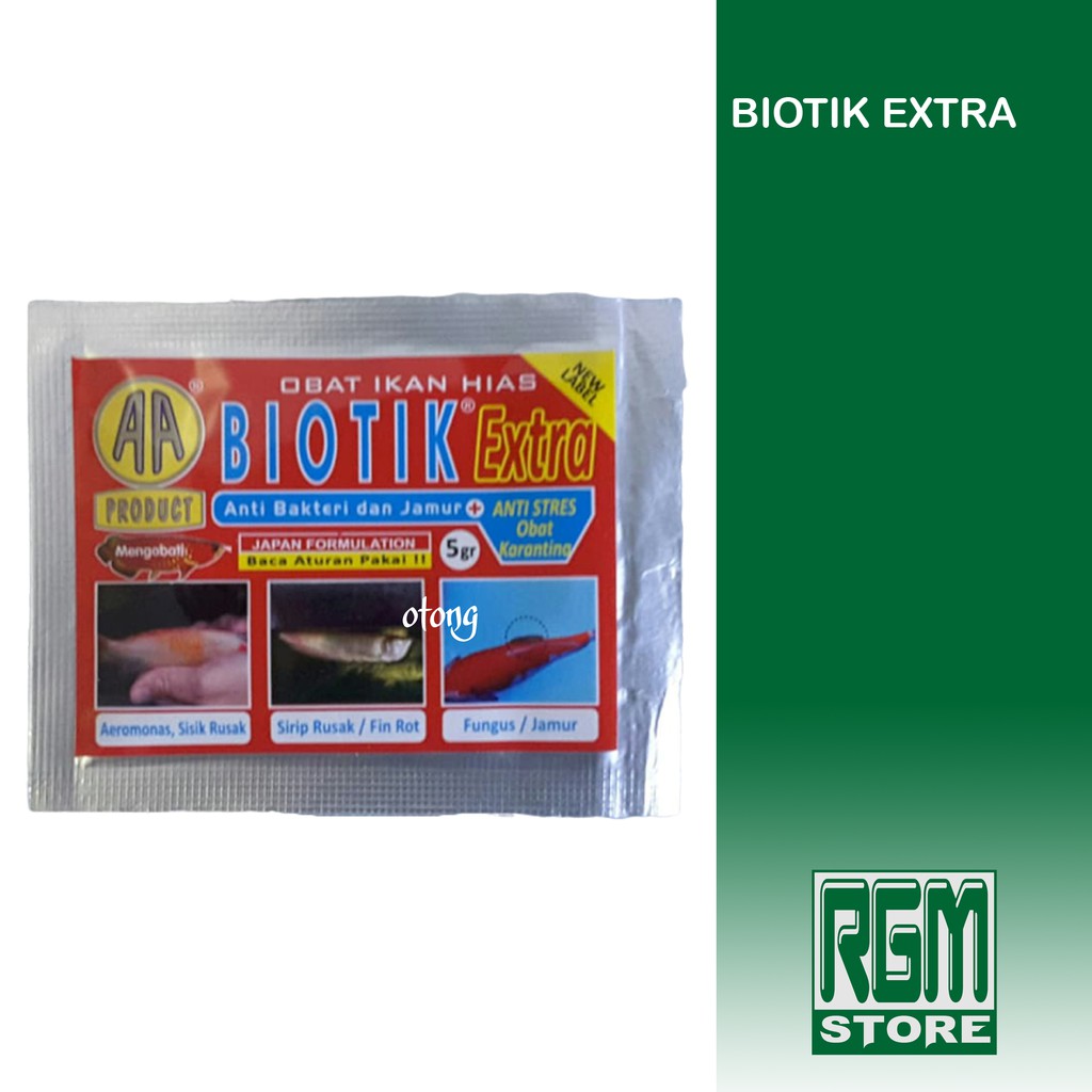 Biotik Extra Obat Anti Jamu Anti Bakteri Anti Stress Ikan Hias murah